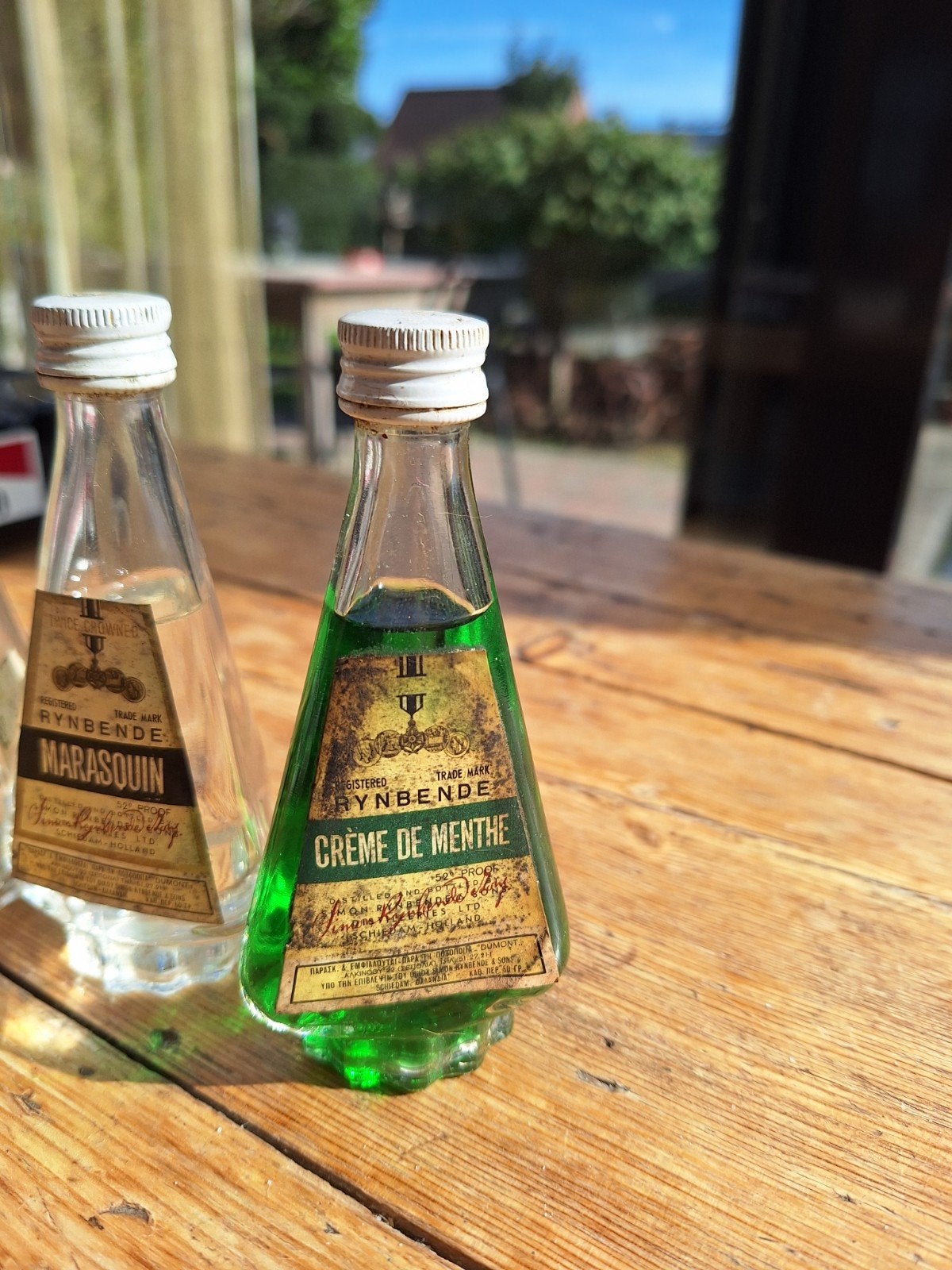 vintage miniatuur flesjes, Ophalen of Verzenden