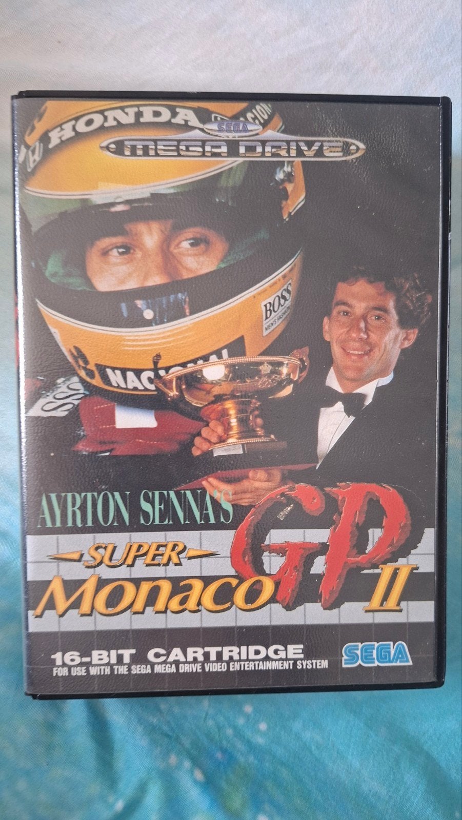 Super Monaco GPII SEGA MEGADRIVE compleet + INCL POSTER, Ophalen of Verzenden