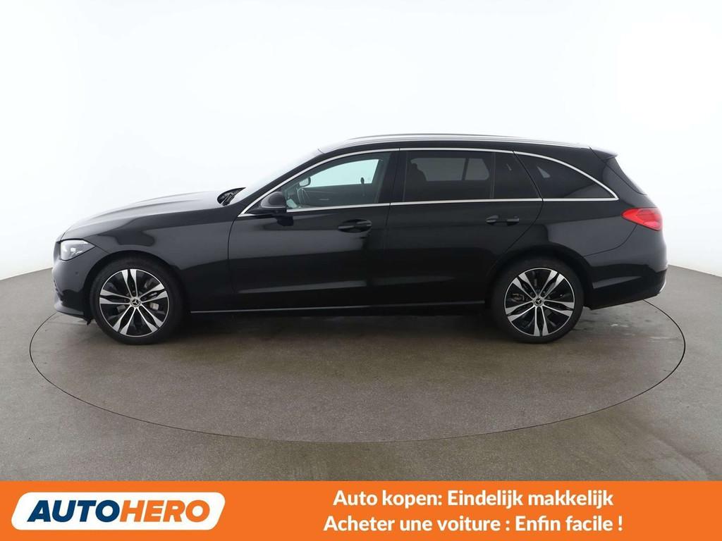 Mercedes-Benz C-Klasse 300 C 300 d Mild-Hybrid T Avantgarde, Auto's, Automaat, Achterwielaandrijving, Gebruikt, Zwart