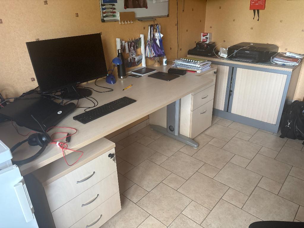 Bureau, ladenblok en rolluikkasten, Antiek en Kunst, Antiek | Meubels | Kasten, Ophalen
