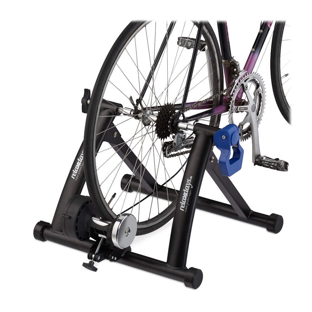 Relaxdays fietstrainer / hometrainer – 26-28" – Opvouwbaar, Ophalen, Gebruikt, Overige typen
