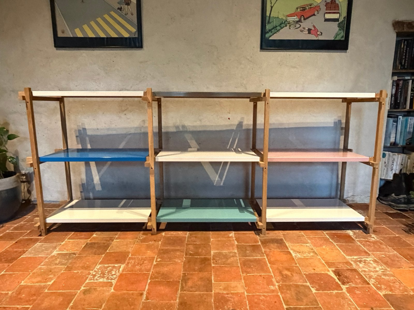 Étagère HAY Woody — étagère design, 206,5 x 44,5 x 85,5 cm, Maison & Meubles, Enlèvement, Utilisé