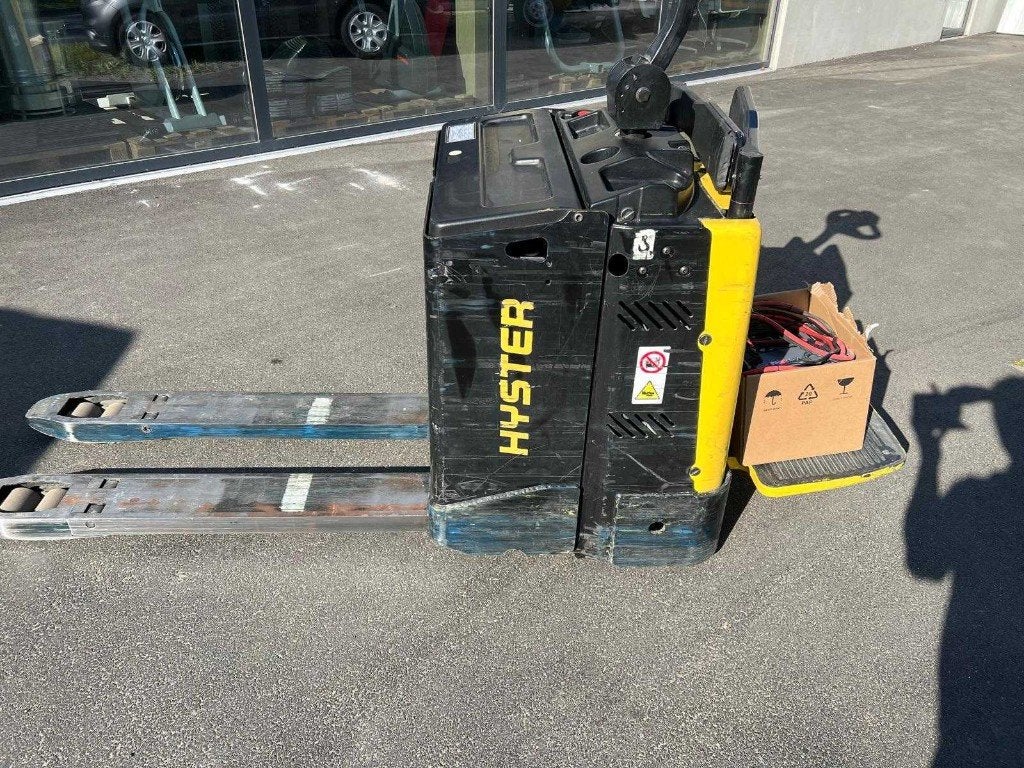 Elektrische transpallet Hyster, Doe-het-zelf en Bouw, Palletwagens en Pompwagens, Ophalen, Gebruikt