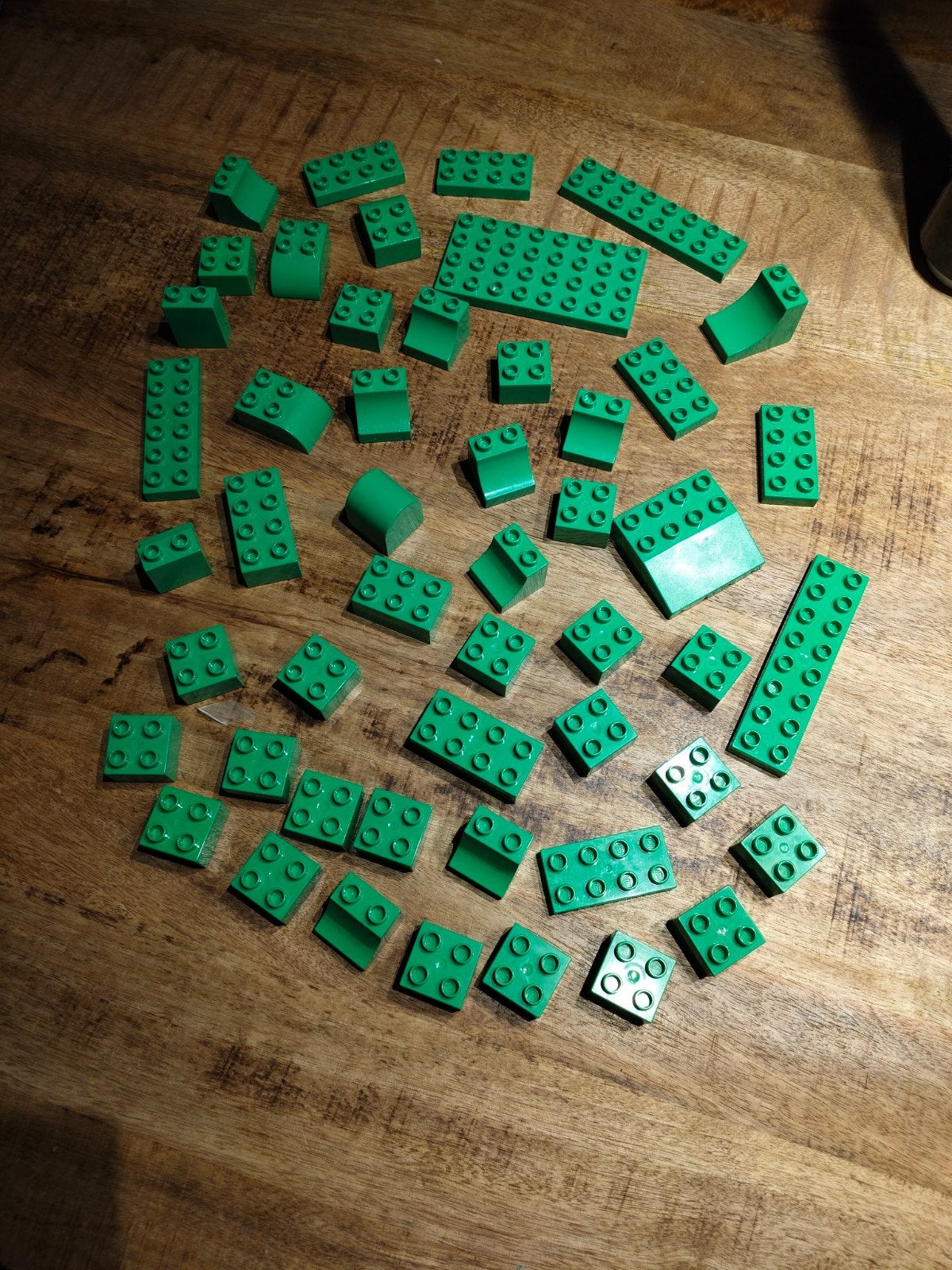 50 lego duplo blokken groen, Kinderen en Baby's, Ophalen of Verzenden, Duplo