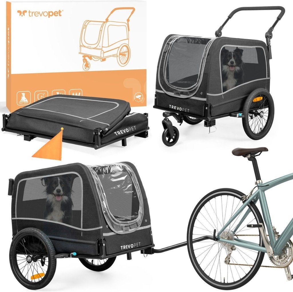 Trevopet hondenfietskar, Dieren en Toebehoren, Overige merken, Ophalen, Zo goed als nieuw, Hondenfietskar
