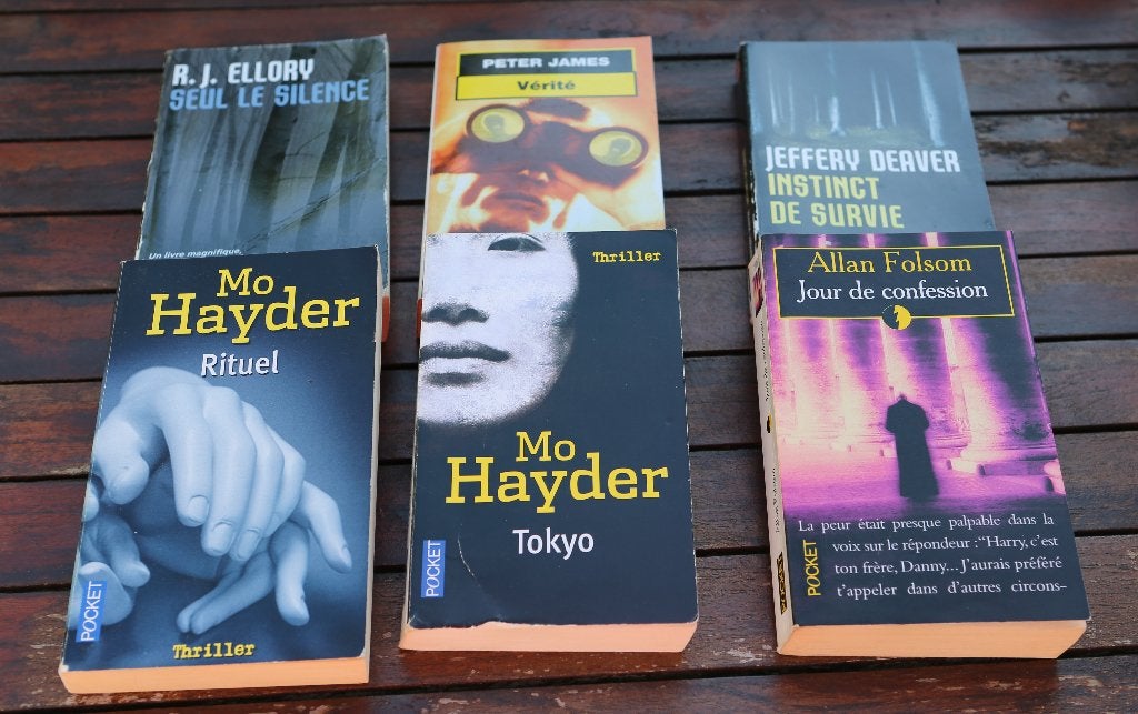 Lot de 6 thrillers, Boeken, Ophalen of Verzenden
