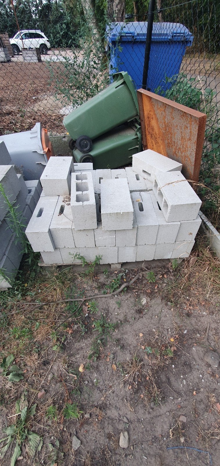grijze Holle snelbouwblok, Doe-het-zelf en Bouw, Metselstenen, Ophalen, Nieuw, Beton