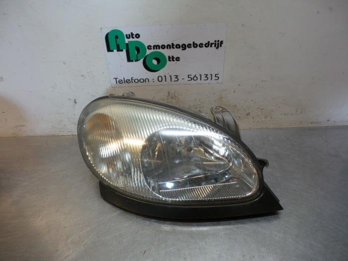 Koplamp rechts van een Daewoo Lanos (Lanos 97-), Gebruikt, -, Daewoo, -