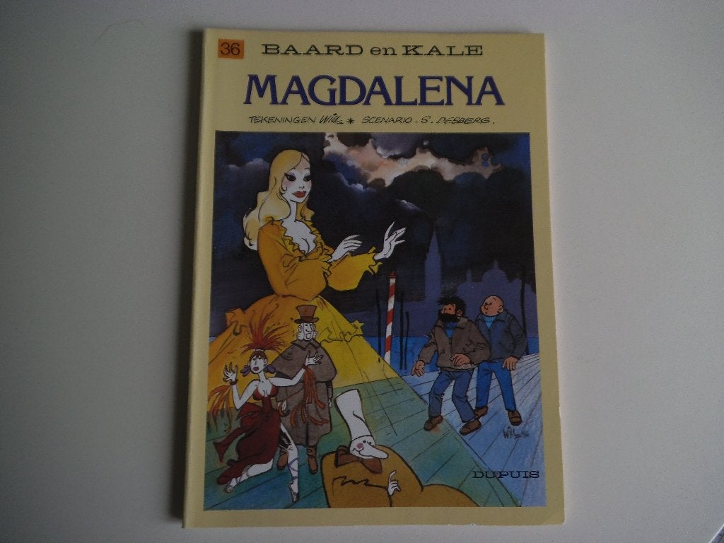 Baard en Kale 36 Magdalena ED 1987, Eén stripboek, Ophalen of Verzenden, Gelezen