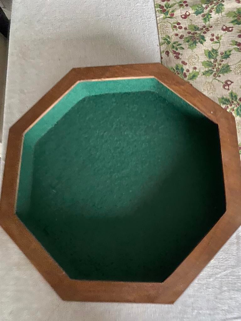Dobbelsteen houten speelbak, Ophalen