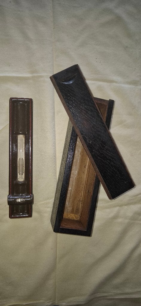 Rare Niveau à bulle militaire / artillerie Wehrmacht (D. R.), Enlèvement ou Envoi, Utilisé, Pression