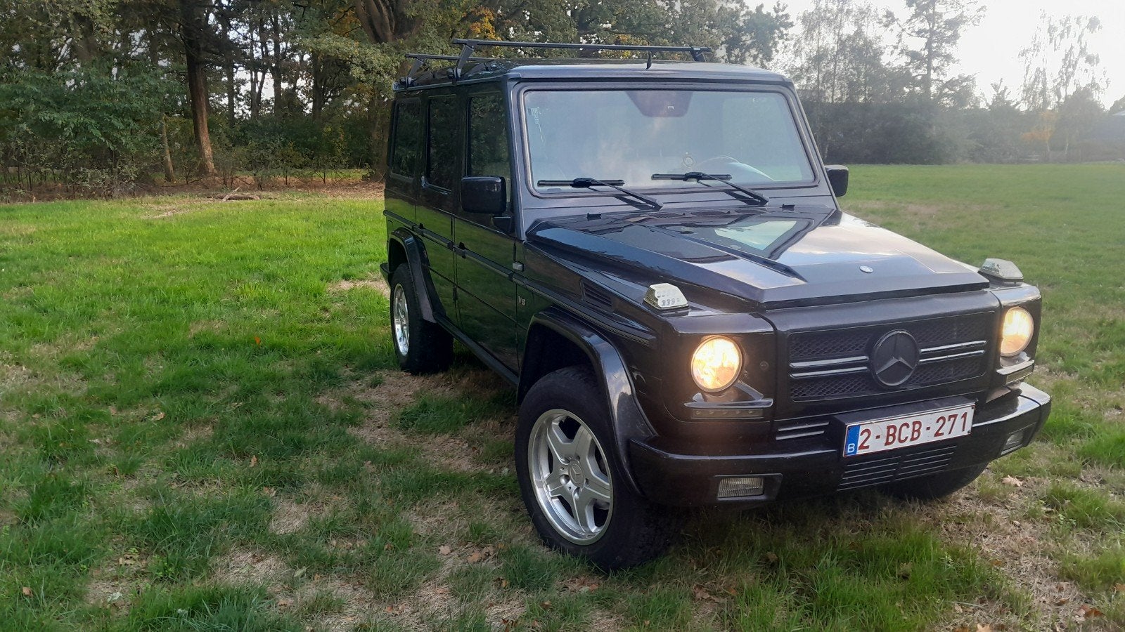 Mercedes G-klasse 400 CDI V8 - lichte vracht, Autos, Cuir, Achat, 3996 cm³, 2 places