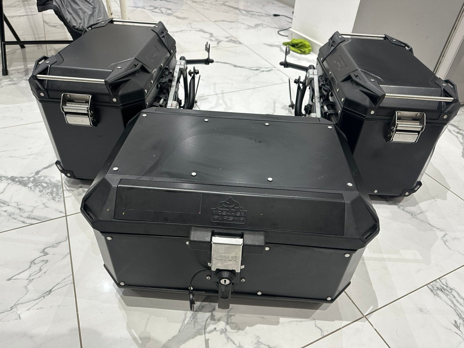 Valise givi, Enlèvement ou Envoi