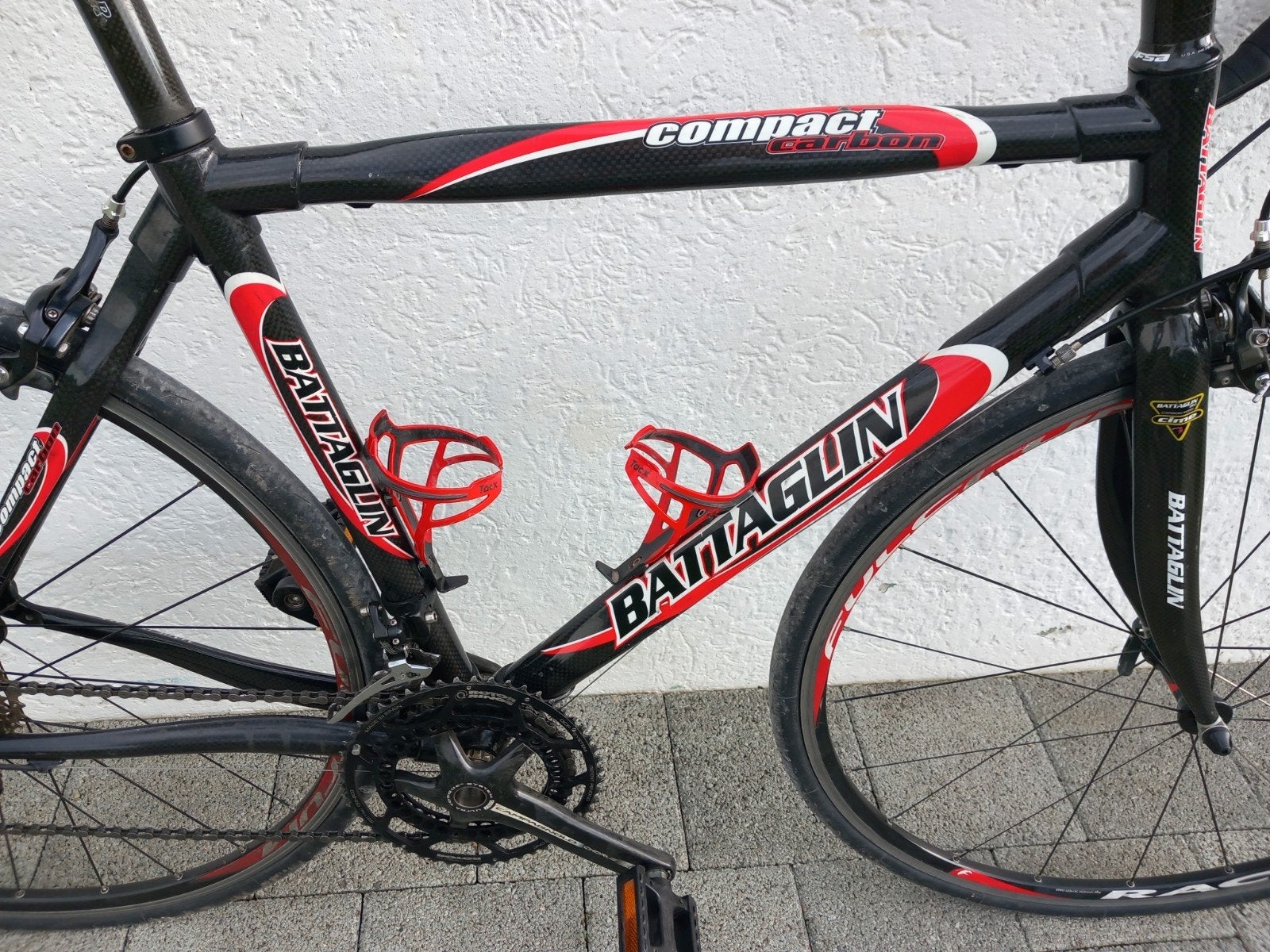 Battaglin carbon koersvelo, Autres marques, Frein sur jante, Enlèvement ou Envoi, 28 pouces