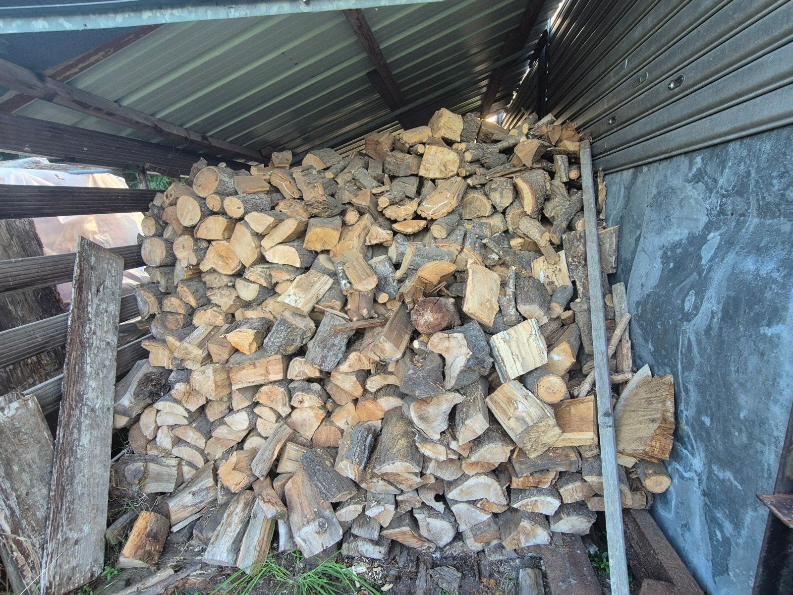 Brandhout te koop, 6 m³ ou plus, Enlèvement, Chêne, Bûches