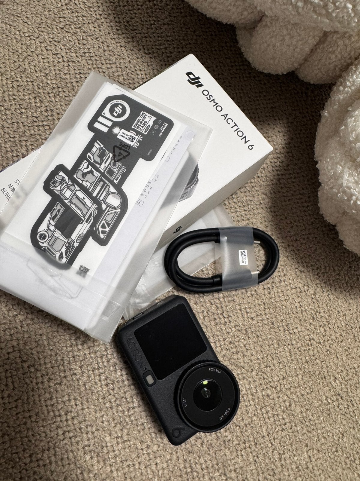 Dji osmo action 6, Audio, Tv en Foto, Actiecamera's, Ophalen, Zo goed als nieuw
