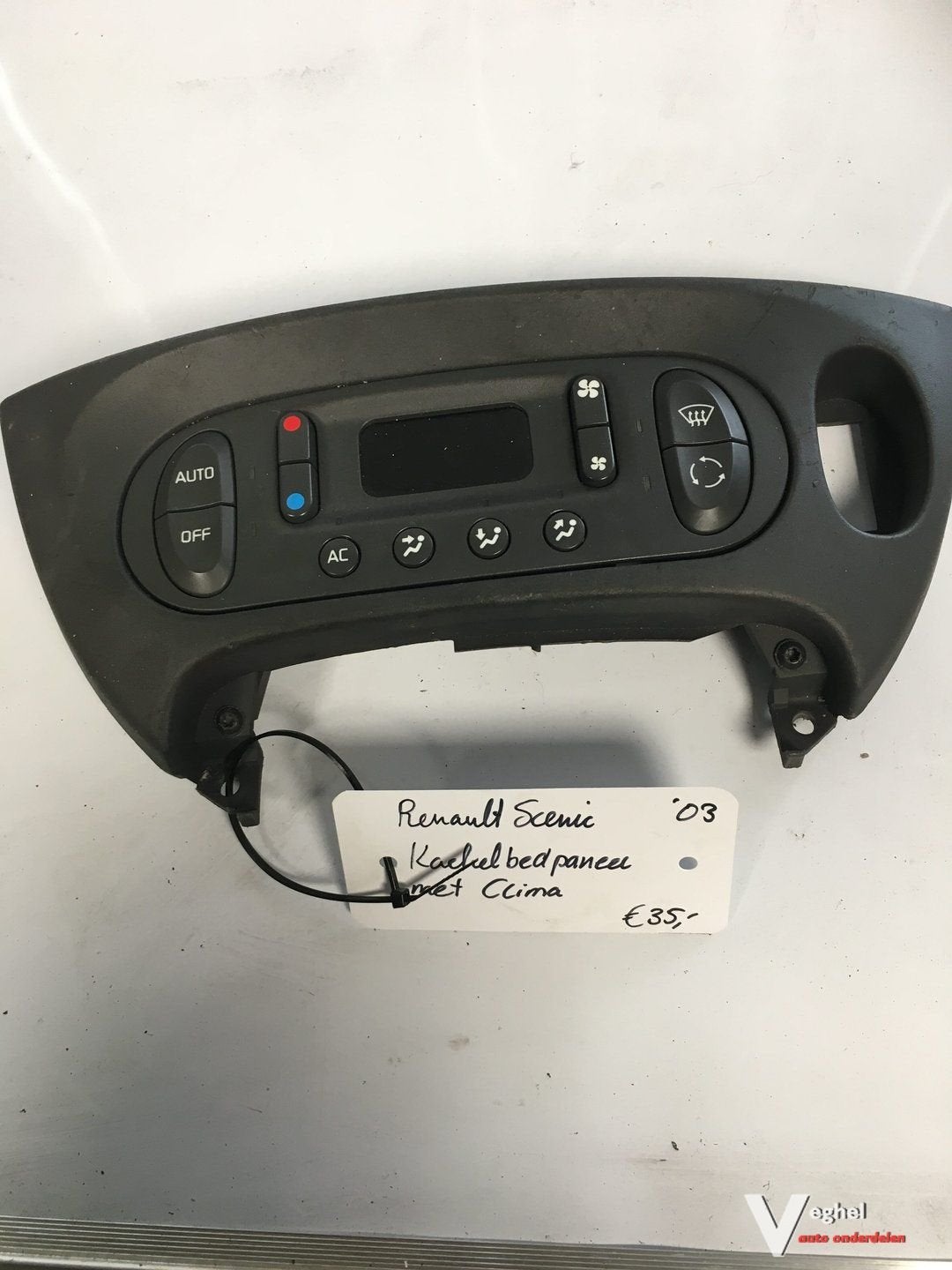 Renault scenic 2003 Kachelbedieningspaneel met clima, -, Utilisé, -, -