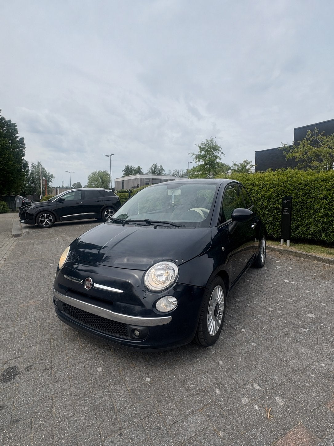 Fiat 500 2009 benzine 1,2 pano 161000 km, Auto's, 1242 cc, Handgeschakeld, Particulier, Centrale vergrendeling