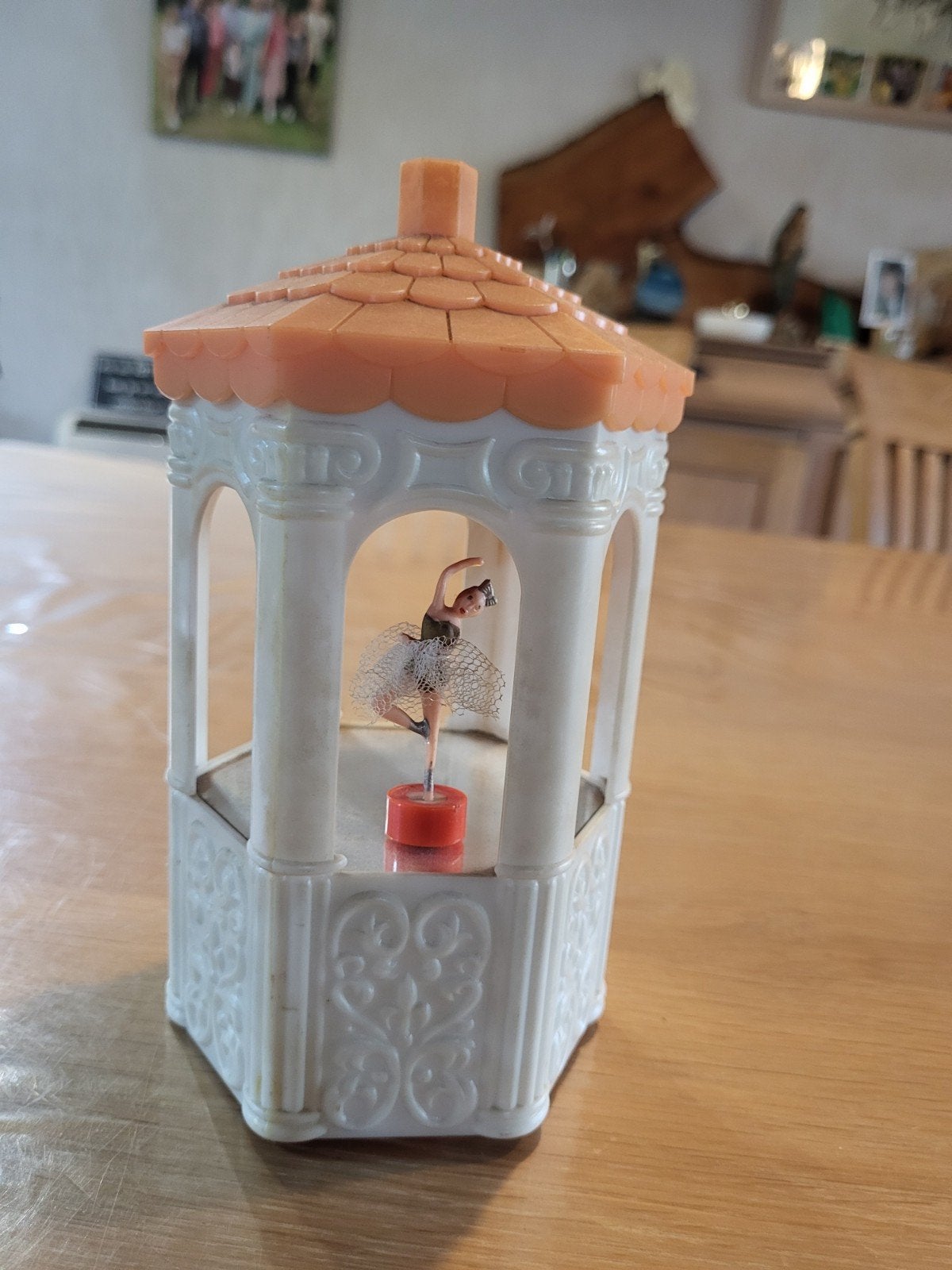Vintage muziekdoosje voor juwelen met balletdanseresje, Ophalen
