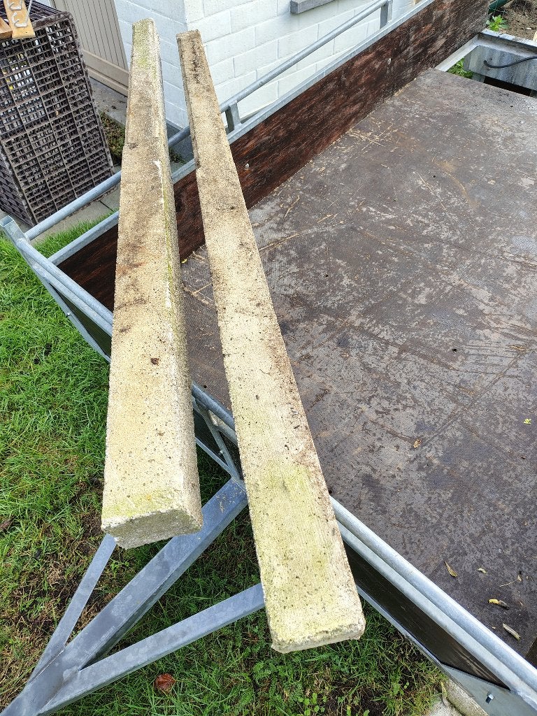 gratis betonpalen, Enlèvement, Utilisé