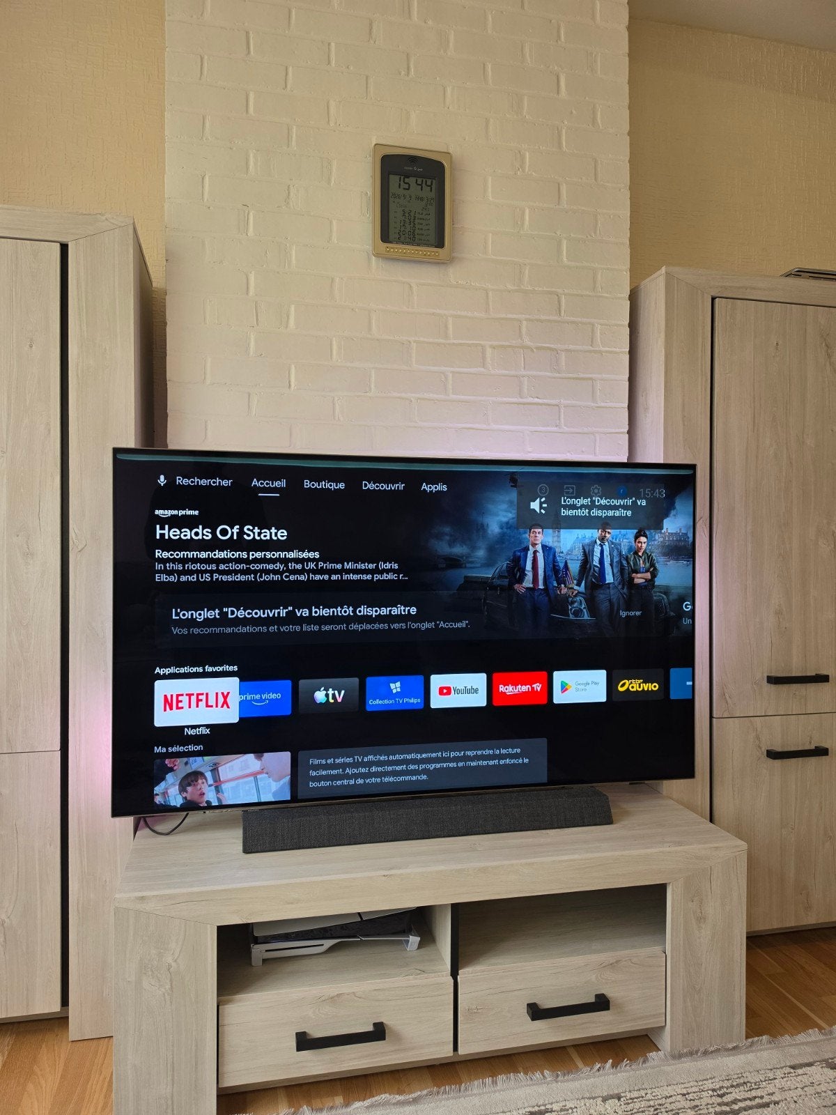 Philips 65OLED934/12 – TV OLED 65 pouces 4K Ambilight, Philips, OLED, Enlèvement, Utilisé