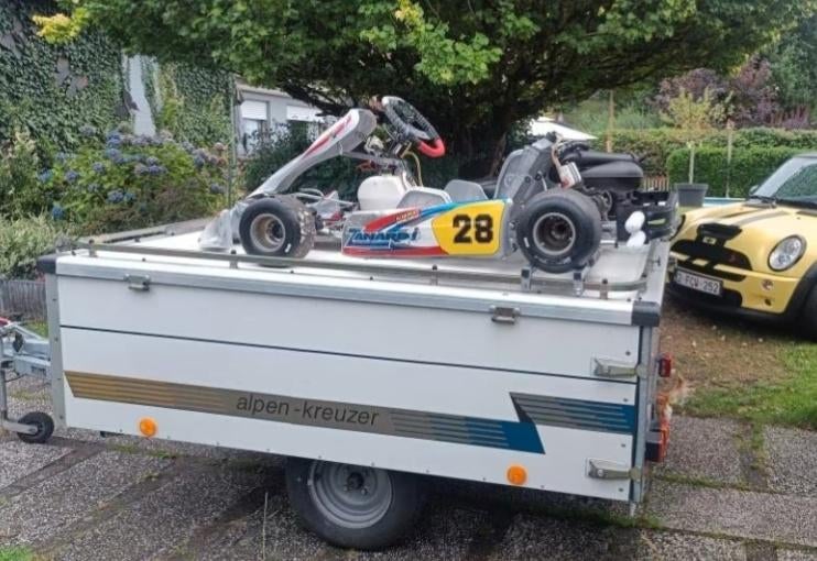Remorque, remorque, hobby, voyages, karting..., Autos : Divers, Remorques, Enlèvement, Comme neuf