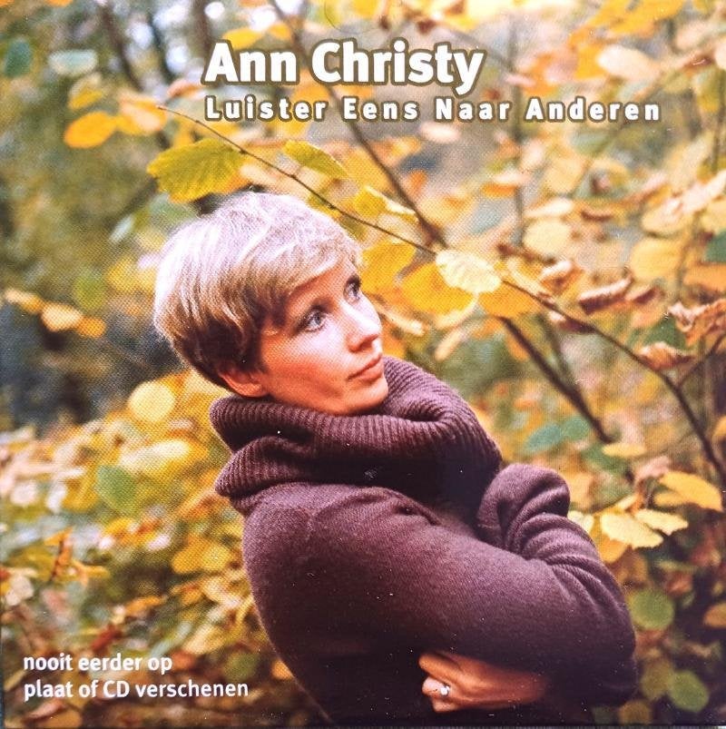 cd ANN CHRISTY  LUISTER EENS NAAR ANDEREN cd single, Ophalen of Verzenden, Zo goed als nieuw, Single
