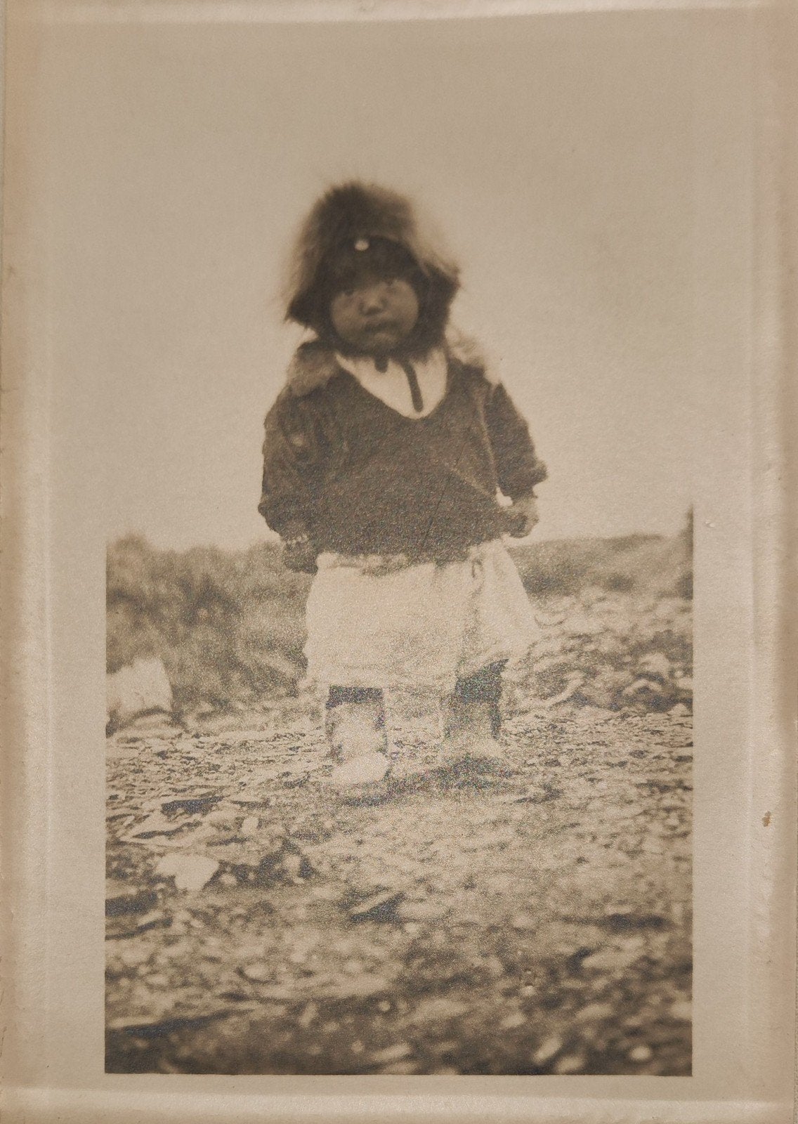 Photographie originale eskimo, Antiquités & Art, Art | Dessins & Photographie, Envoi, Photographie