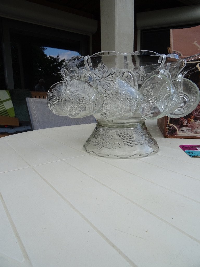 Vintage punchset van Anchor Hocking  jaren 70, Ophalen of Verzenden