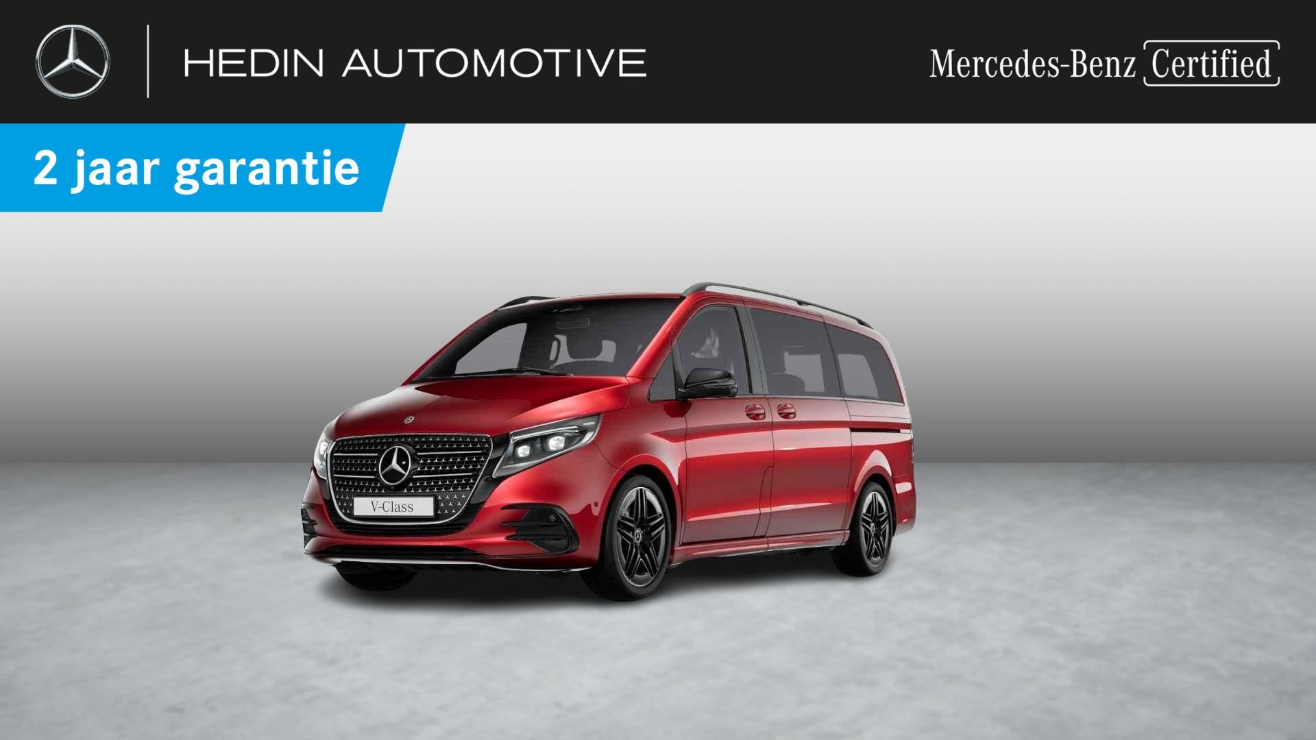 Mercedes-Benz V-klasse 300 d L2 9G-TRONIC Avantgarde | Licht, Auto's, Automaat, Gebruikt, Zwart, 2000 kg