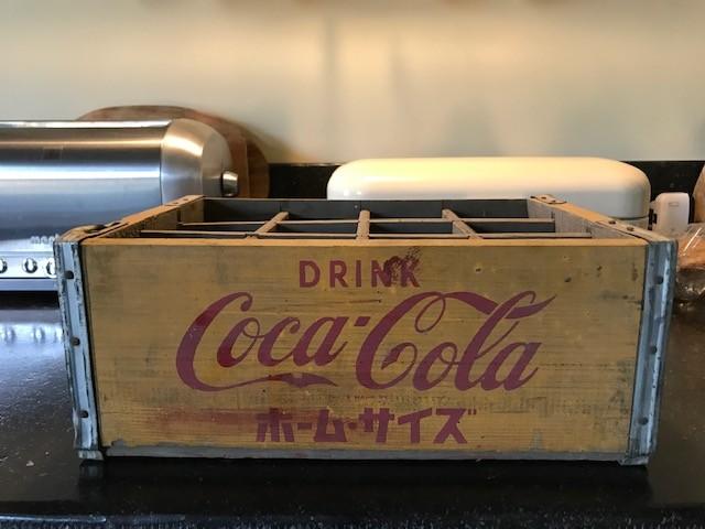 Coca Cola Krat Japan +-1960, Ophalen of Verzenden, Gebruikt