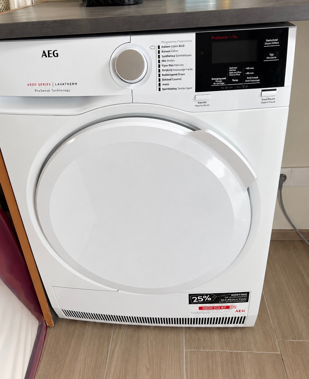 Aeg droogkast, Elektronische apparatuur, Ophalen, Gebruikt