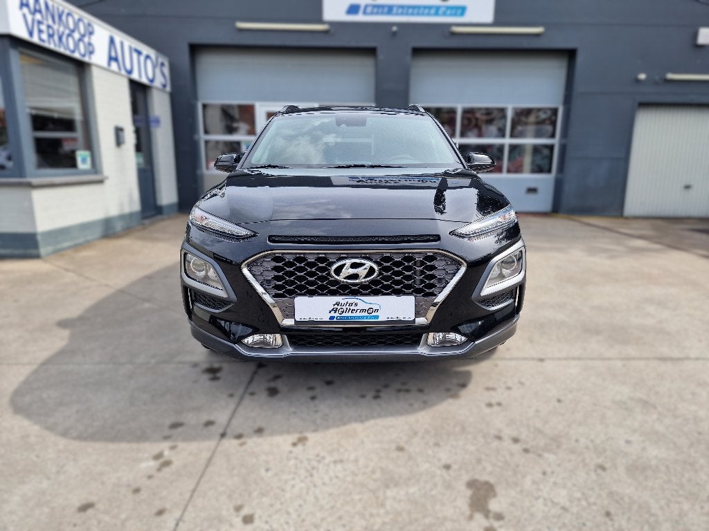Hyundai KONA 1.6 T-GDi AWD Automaat LED * GPS * HALF LEDER, Auto's, Hyundai, Automaat, https://public.car-pass.be/vhr/67267fcd-8033-4bda-8a61-7cd7492230ea
