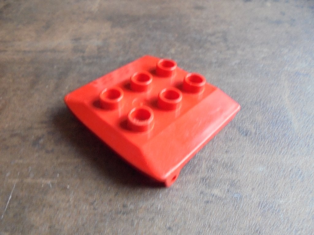 Lego Duplo Farm Cabin Roof Backhoe Tractor (zie foto's) 2, Enlèvement ou Envoi, Utilisé, Briques en vrac, Duplo