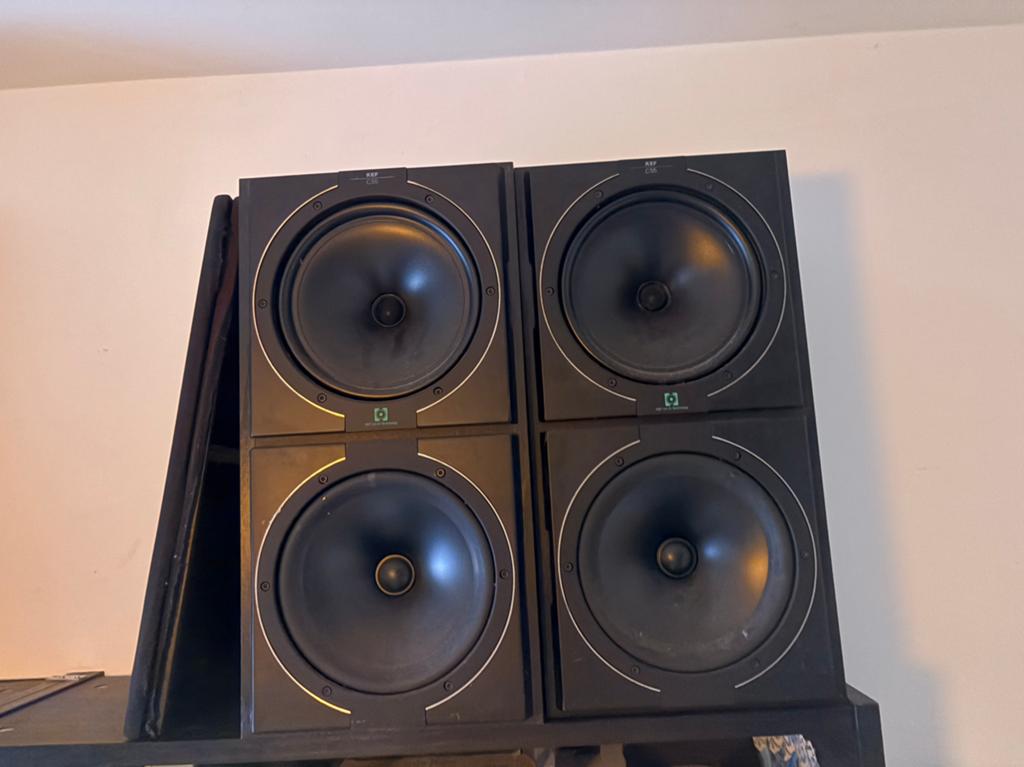 Kef c55, Enlèvement, Utilisé, Haut-parleurs Frontaux, Arrière ou Stéréo, Autres marques