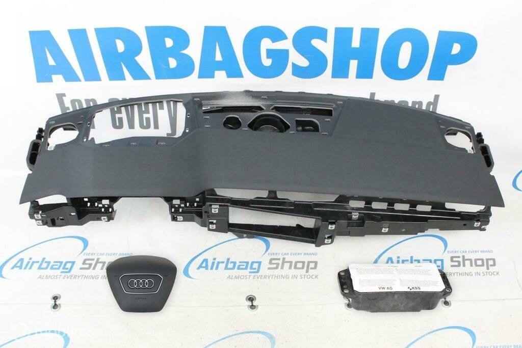 Airbag kit Tableau de bord noir avec HUD Audi A6 C8 2018-..., Enlèvement ou Envoi, Utilisé