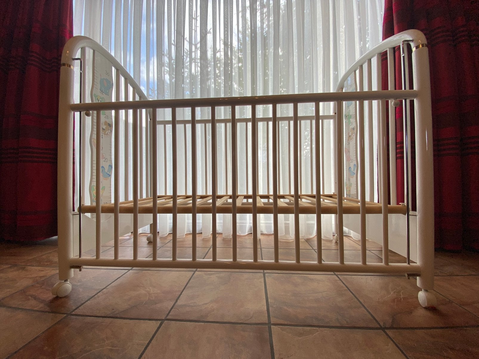 Baby bedje, Ophalen, Gebruikt, 70 tot 85 cm, Lattenbodem