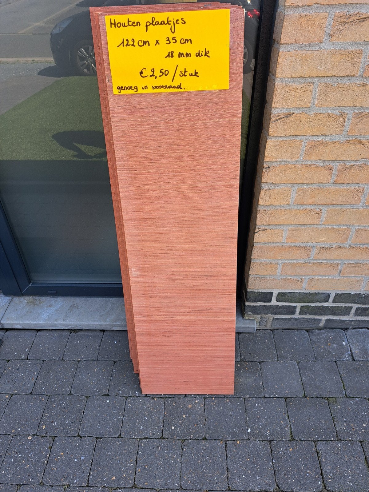 houten plaatjes, Doe-het-zelf en Bouw, Hout en Planken, Ophalen