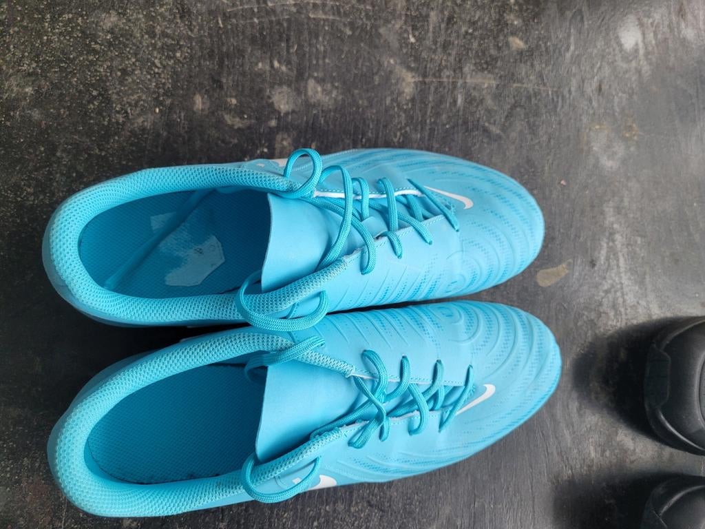 Maat 44.5 Nike Turquoise Voetbalschoenen – Nette Staat, Ophalen of Verzenden, Zo goed als nieuw, Bal, Maat L