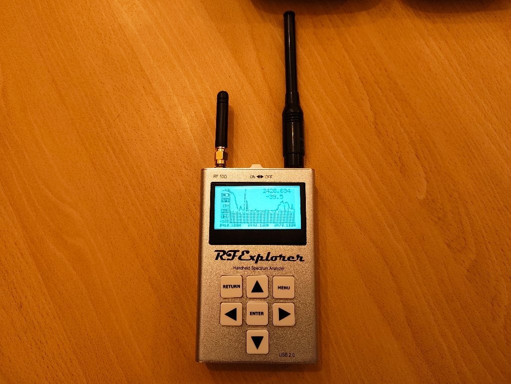 Spectrum Analyzer RF Explorer, Bricolage & Construction, Instruments de mesure, Enlèvement ou Envoi, Utilisé, Autres appareils de mesure ou compteurs