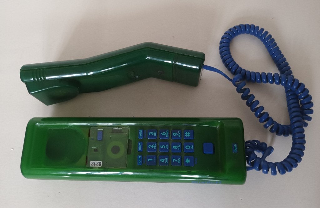 Retro Design Telefoon SWATCH Twinphone DeLuxe jaren 1980/90, Télécoms, Enlèvement, Utilisé