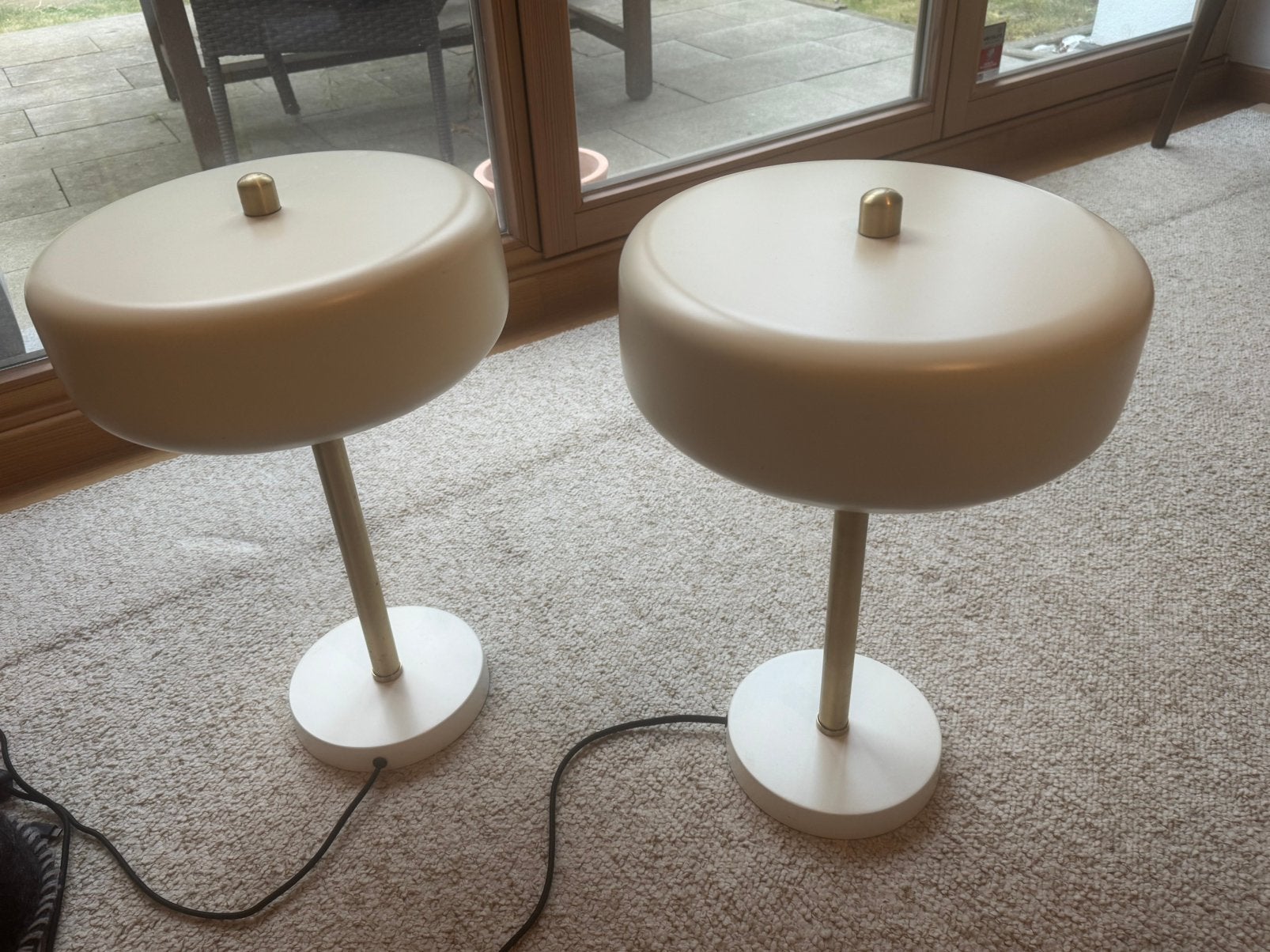 2 Lampes vintage, Enlèvement, Comme neuf