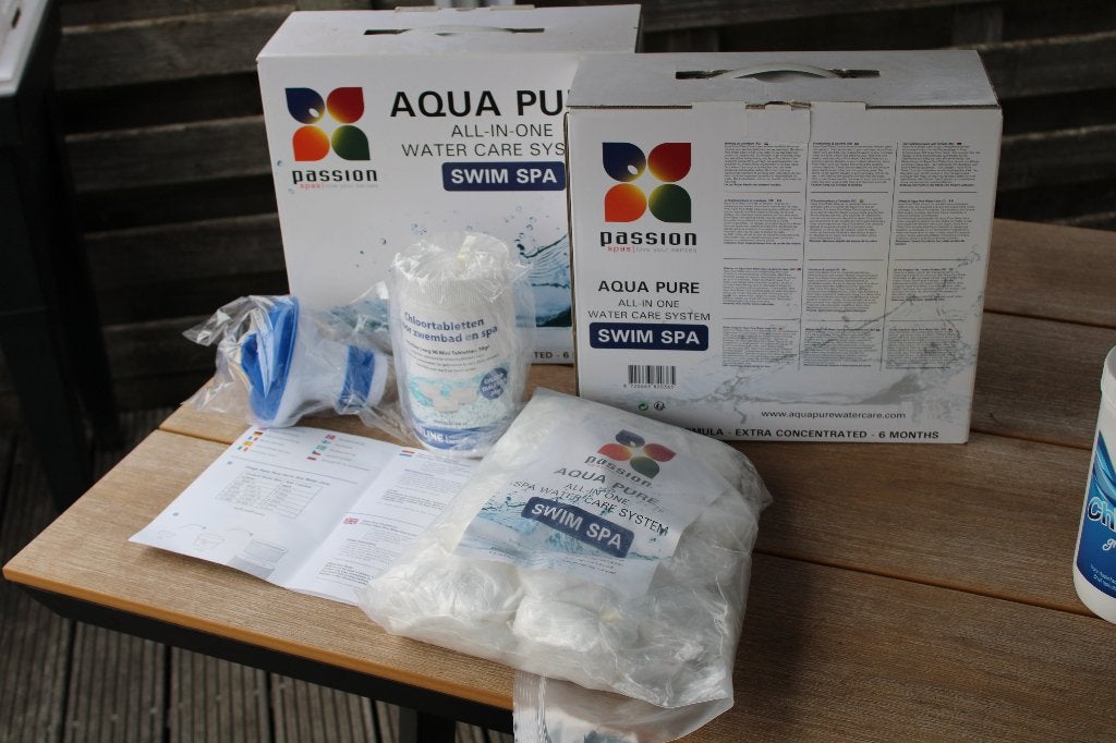 Aqua Pure water care swim spa, Tuin en Terras, Ophalen of Verzenden, Nieuw, Vast