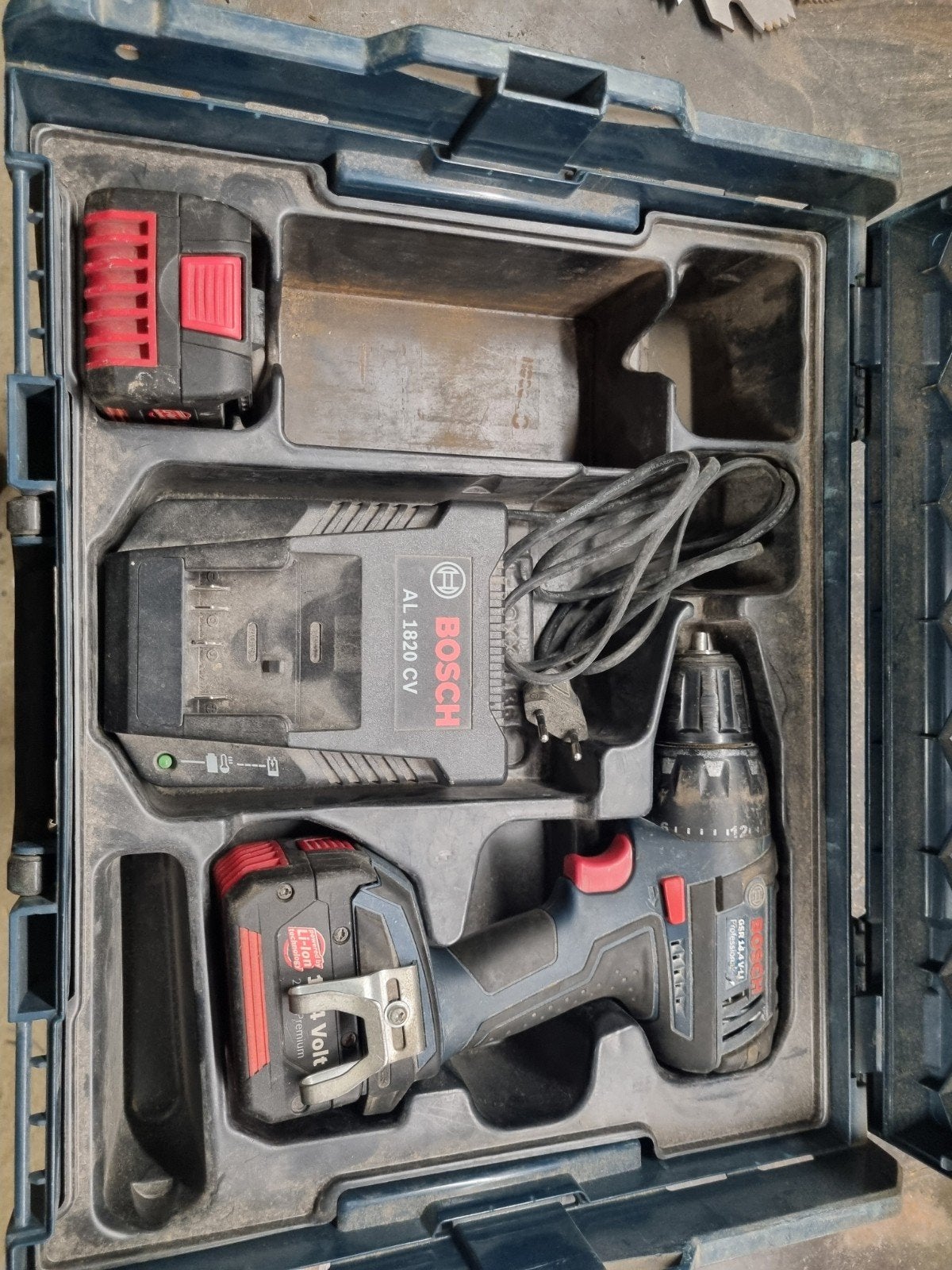 visseuse Bosch Bleu 14.4v, Enlèvement