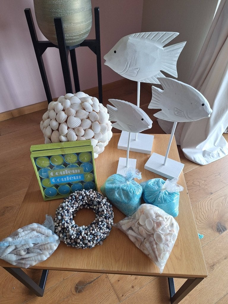 DECORATIE in sea-style, Huis en Inrichting, Ophalen, Zo goed als nieuw, Hout