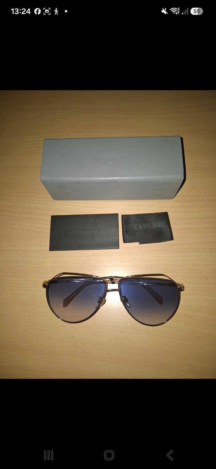 lunette de soleil zadig voltaire neuve, Neuf, Autres marques, Enlèvement ou Envoi, Lunettes de soleil