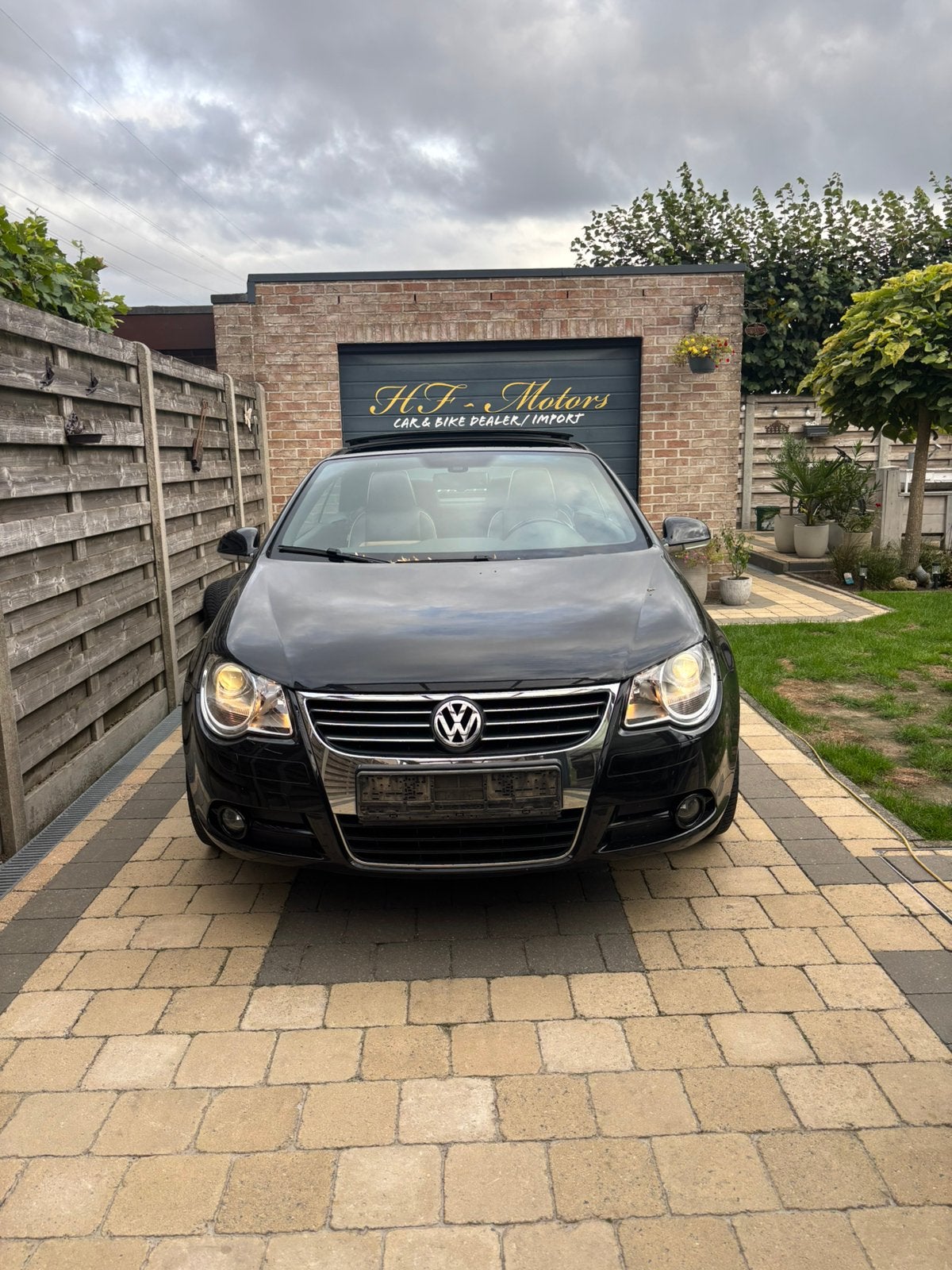 volkswagen Eos 2.0 diesel 2007 export export export, Autos, Cuir, Beige, Entreprise, Cabriolet