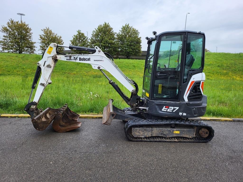 Graafmachine BOBCAT E27, Enlèvement, Excavatrice