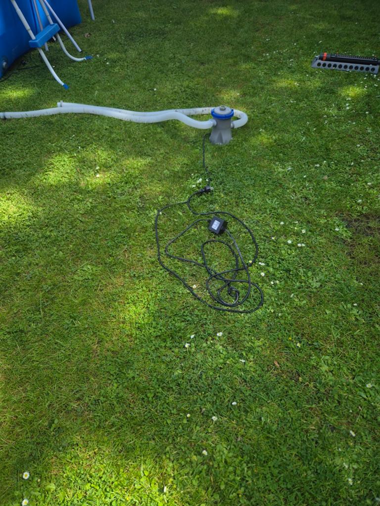 Filterpomp bestway + zwembad ladder, Tuin en Terras, Ophalen, Ladder