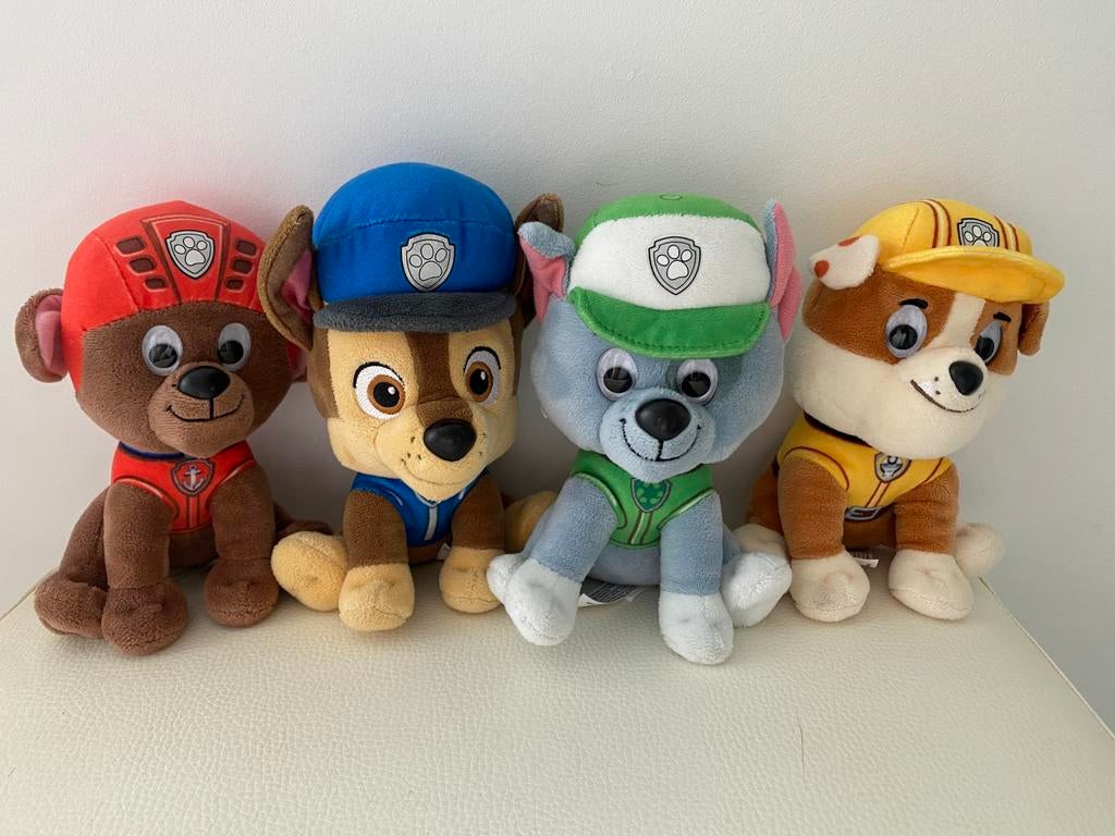 Paw Patrol knuffels, Paw Patrol, Enlèvement ou Envoi, Comme neuf